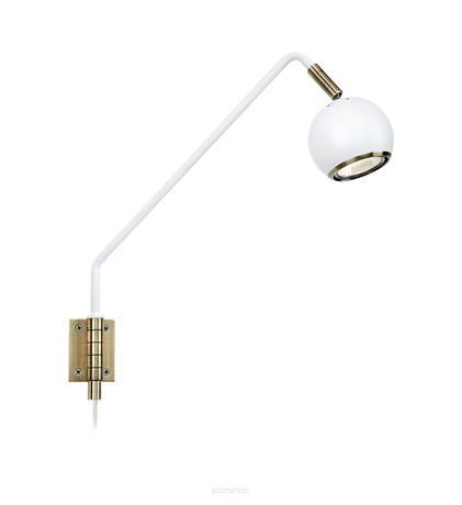Lampa ścienna kinkiet skandynawska biała COCO MArkslojd 106872