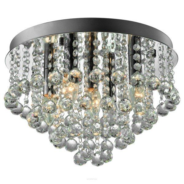 PLAFON lampa wewnętrzna ZUMA LINE ALEX CEILING RLX94874-5 W KOLORZE Transparentnym NOWOCZESNY  