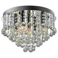 PLAFON lampa wewnętrzna ZUMA LINE ALEX CEILING RLX94874-5 W KOLORZE Transparentnym NOWOCZESNY  