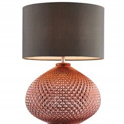 Lampa stołowa LIVIA miedziana ENDON LIGHTING 77097  
