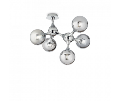 Plafon Nodi Cromo PL5 200484  NOWOCZESNY IP20  METAL oprawa w stylu nowoczesnym Ideal Lux LAMPA WEWNĘTRZNA  