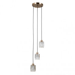 Lampa wisząca Torno PND-40813-3R-HBR Italux