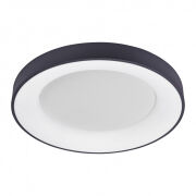 Plafon GIULIA 5304-850RC-BK-3 Italux nowoczesny w kolorze czarnym LED 50w ŚR. 60CM