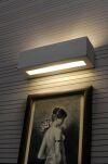 Lampa ścienna korytko kinkiet ceramiczny VEGA Biały Nowoczesny SL.0006 Efektowna prostokąt kinkiet - 4