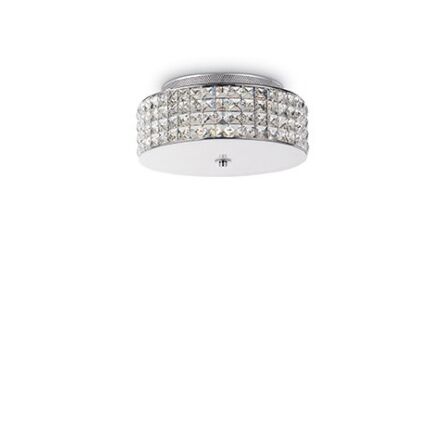 Lampa sufitowa Roma 093093 NOWOCZESNY IP20  METAL / SZKŁO oprawa w stylu nowoczesnym Ideal Lux LAMPA WEWNĘTRZNA  