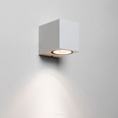 Lampa ścienna Astro CHIOS 80 BIAŁY 7564 techniczny biały prostokat Ip44 świeci jednostronnie 1310005