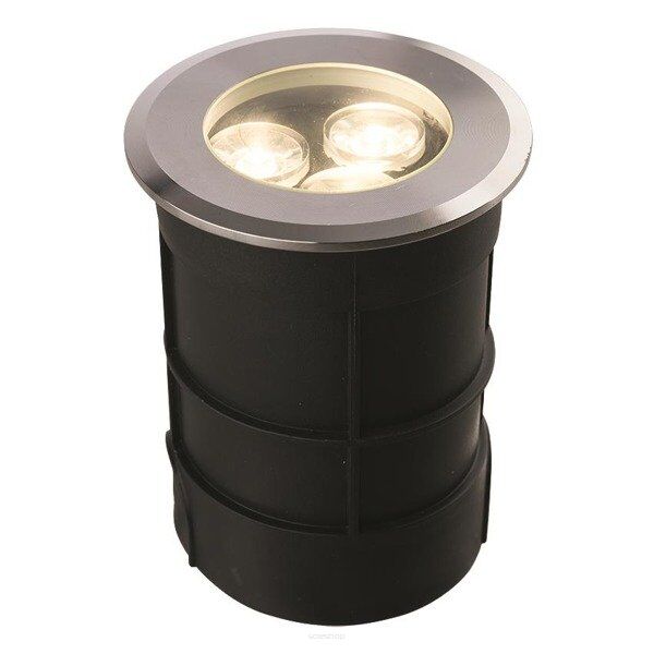 Lampa najazdowa PICCO LED L 9104 Nowodvorski Srebrna średnica 7,5 cm