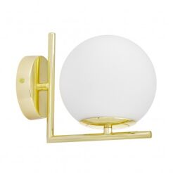LAMPA ŚCIENNA KINKIET KLASYCZNE ZŁOTO SORENTO D15