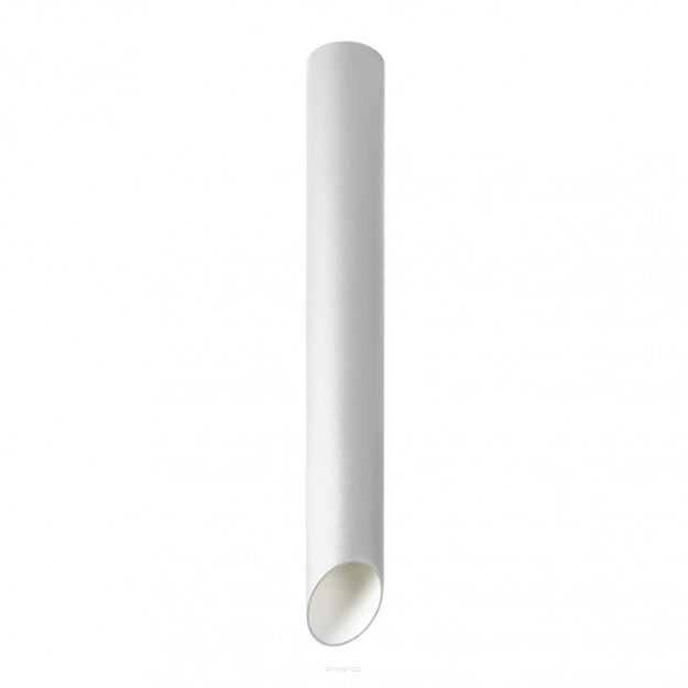 Plafon ARGON SLC78008-L-75/7W 3K WH Italux natynkowa NOWOCZESNA BIAŁA ŚCIĘTA TUBA LED 7W 3000K