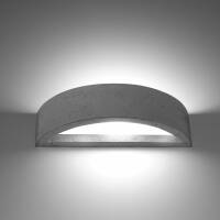 Kinkiet betonowy ATENA SL.0994 Sollux Lighting półokrągły