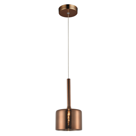 Lampa wisząca  Copenhagen - P01028CU cosmolight lampa z metalu miedzianego szkła