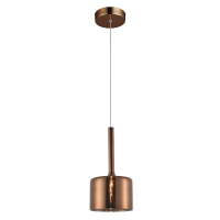 Lampa wisząca  Copenhagen - P01028CU cosmolight lampa z metalu miedzianego szkła