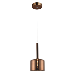 Lampa wisząca  Copenhagen - P01028CU cosmolight lampa z metalu miedzianego szkła