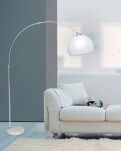 Lampa podłogowa Gio  AZzardo AZ0016 nowoczesna biały klosz - 2