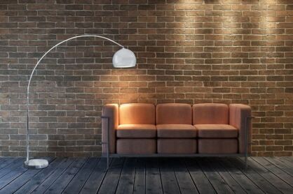 Lampa podłogowa Gio  AZzardo AZ0016 nowoczesna biały klosz