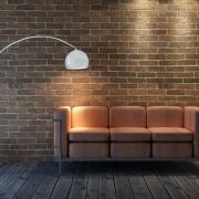 Lampa podłogowa Gio  AZzardo AZ0016 nowoczesna biały klosz