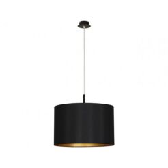 Lampa wisząca ALICE I L 4961 ZŁOTO-CZARNA Nowodvorski nowoczesna z abażurem
