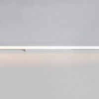 Kinkiet Ray KN LED różne długości Labra i kolory wykończenia pokryty poliwęglanem żeby nie oślepiać 