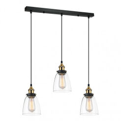 Lampa wisząca FRANCIS MDM-2563/3 GD+CL Italux Surowy styl retro