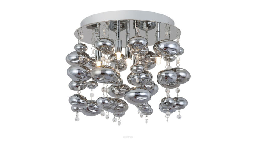 Plafon ELLI RLX92175-5R Zuma LINE Nowoczesny szklane kulki