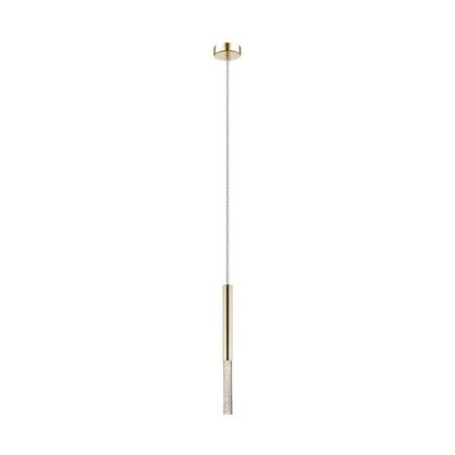Lampa wisząca ZUMA LINE ONE PENDANT P0461-01E-F7F7 metalowe rurki złoty