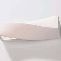 Lampa ścienna kinkiet ceramiczny SIGMA Biała Nowoczesna SL.0003 Efektowna wykręcony kształt