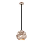 Lampa wisząca PALERMO PND-2424-1S-GD Italux Ciekawy geometryczny kształt ZŁOTA NOWOCZESNA PONADCZASOWA - 2