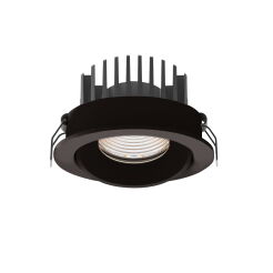 CYKLOP H0095 OPRAWA WPUSTOWA CZARNA IP65