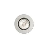 Lampa wpuszczana  JAZZ FI1 BIEL Ideal Lux 083117  okrągła aluminiowa ramka kolor biały wymaga wbudowania w ścianę - 2