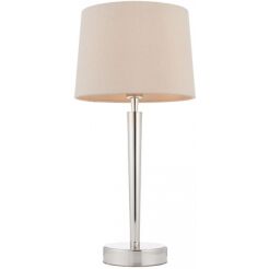 Lampa stołowa SYON chrom/ecru ENDON LIGHTING 72175 