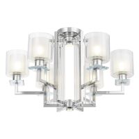 Lampa sufitowa MANHATTAN W6 LDC 8012-6 (CHR) Lumina Deco nowoczesna 