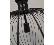 Lampa wisząca Barrti Noir 40 2724 CZARNA METALOWA - 2