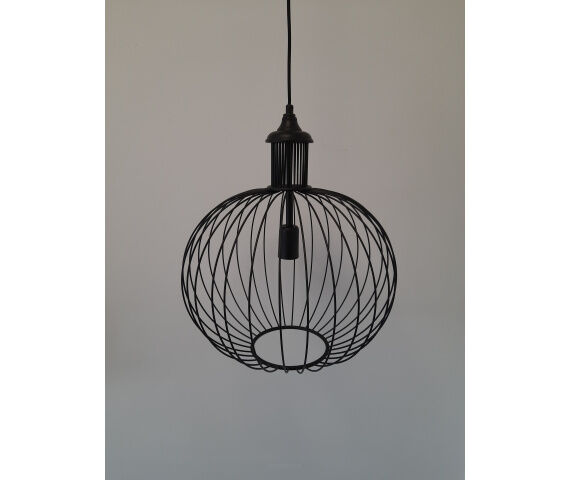 Lampa wisząca Barrti Noir 40 2724 CZARNA METALOWA