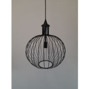 Lampa wisząca Barrti Noir 40 2724 CZARNA METALOWA