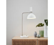 Lampa stołowa Larry 107502 Markslojd skandynawski styl minimalistyczna biała nowoczesna oprawa stojąca  - 2