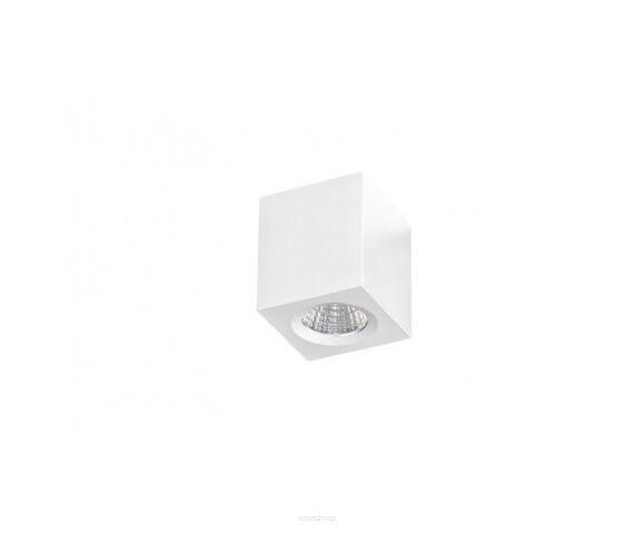 Lampa sufitowa techniczna Plafon Nano square AZ2786 AZzardo sześcienna oprawa w kolorze białym 