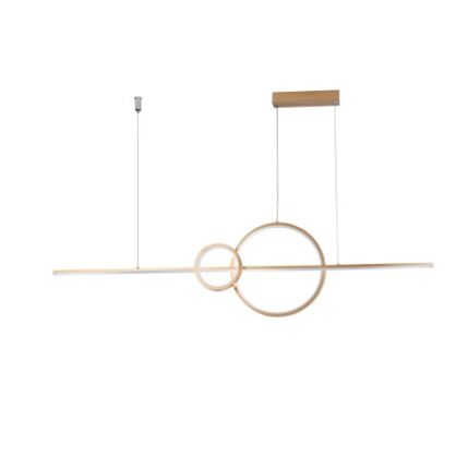 Lampa wisząca SARA BK złota Azzardo AZ5260