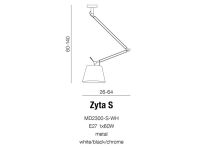 Lampa sufitowa podstawa ZYTA S AZ4189 AZzardo Nowoczesne regulowane ramię - 2