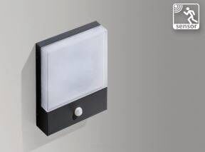 Kinkiet elewacyjny CIVITA  SENSOR AZ4360 Azzardo z czujnikiem ruchu 12W LED