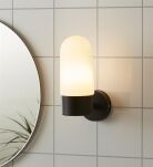 Kinkiet ZEN OPAL 1L Czarny/Biały 107801 - 2