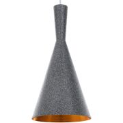 Loftowa lampa wisząca FOGGI LDP 7712-A (GR) Lumina Deco stożek