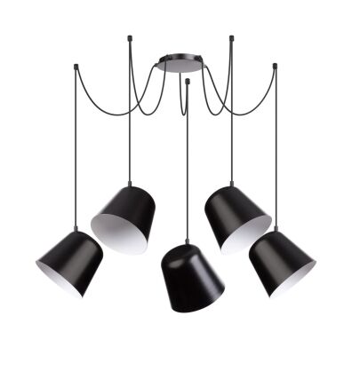 Lampa wisząca JAWA 5 SIGMA 31388 NOWOCZESNA CZARNA