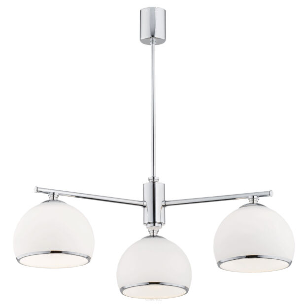 Lampa wisząca żyrandol MARBELLA 1487 Argon 2x E27 chrom biały
