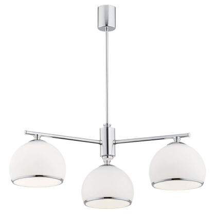 Lampa wisząca żyrandol MARBELLA 1487 Argon 2x E27 chrom biały
