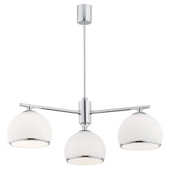 Lampa wisząca żyrandol MARBELLA 1487 Argon 2x E27 chrom biały