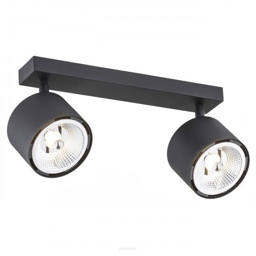 Lampa sufitowa CLEVLAND 1032 Argon podwójny reflektor ES111 czarny