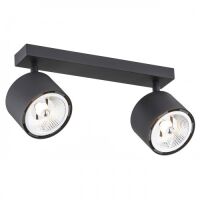 Lampa sufitowa CLEVLAND 1032 Argon podwójny reflektor ES111 czarny