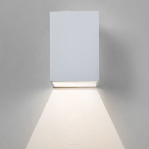 Lampa ścienna Astro Oslo 100 7493 techniczna biała świeci jednostronnie IP64 1298005