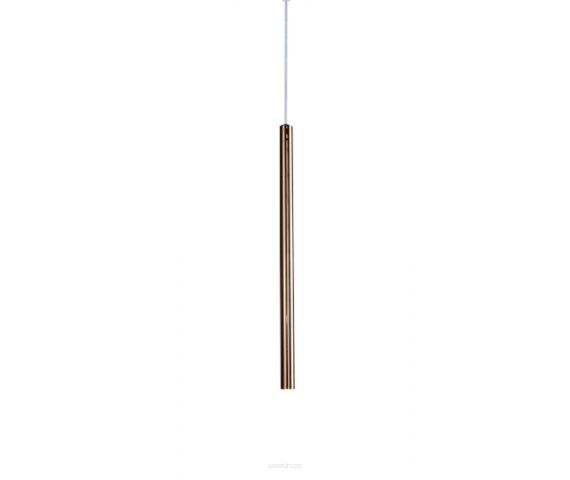Lampa wisząca Organic P0171  Maxlight tuba miedziana długa LED  