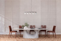Lampa wisząca Simona PND-40814-5-BK-HBR Italux - 2